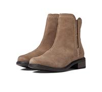 Clarks Maye Zip - Stivale da donna, Scamosciato di ciottoli, 41 EU