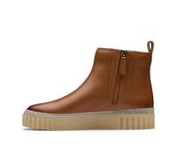 Clarks Mayhill Top, Stivali Chelsea Donna, Pelle Marrone Chiaro, 36 EU