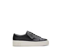 Clarks Mayhill Walk, Scarpe da Ginnastica Donna, Black Leather, 35.5 EU