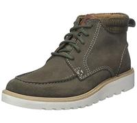 Clarks Men's Barnes Mid Fashion Boot, Dark Grey Sde, 46 EU