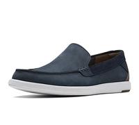 Clarks Bratton Loafer, Mocassini Uomo, Navy Nubuck, 40 EU