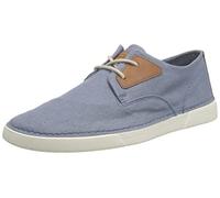 Clarks Gereld Tie, Scarpe da Ginnastica Uomo, Blue Textile, 42 EU