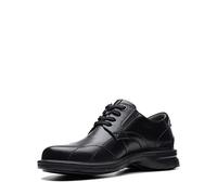 Clarks Men's Gessler Lace Oxford, Cuoio Nero, 42.5 EU