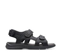 Clarks Men's Walkford Walk Sandal, Nero, 42.5 EU