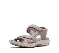 Clarks Mira Bay Sandalia plana per Donna, Textil de piedra, 37 EU
