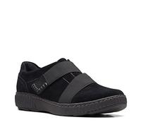 Clarks Mocassini Collezione Donna, Nero Sde, 7.5 Wide