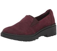 Clarks Mocassini da donna Calla Rae, Camoscio bordeaux, 40 EU