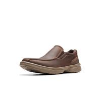 Clarks Mocassini da Uomo Bradley Step, Pelle di Cera d'api, 10.5 UK Wide