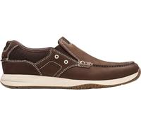 Clarks Mocassini da Uomo Sailview, Marrone Scuro, 39.5 EU