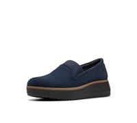 Clarks Mocassini Zylah Sky Donna, Camoscio Blu Navy, 38.5 EU