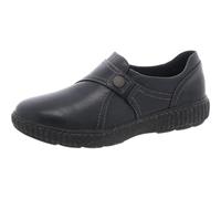 Clarks Mocassino da Donna Caroline Pearl, Pelle Nera, 38.5 EU