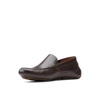 Clarks Mocassino da Uomo Markman Plain, Pelle Nera., 41 EU