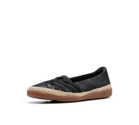 Clarks Mocassino Donna Elaina Petal, Camoscio Nero, 40.5 EU