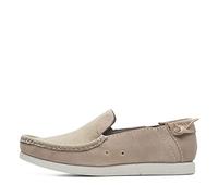 Clarks Mocassino Shacrelitestep da Uomo, Sabbia Scamosciato, 41 EU