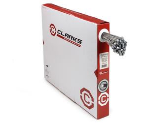 Clarks Mtb/Hybrid Die-Drawn S/S Inner Brake Wire W1.5 X L2000Mm Barrel Nipple Di