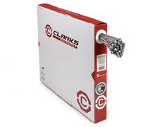 Clarks Mtb/Hybrid S/S Inner Brake Wire W1.5 X L2000Mm Barrel Nipple Dispenser Bo