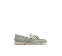 Clarks Narini Edge - Mocassino da Donna, Light Green Sde,