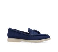 Clarks Narini Edge - Mocassino da Donna, Navy Suede,