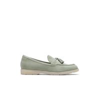 Clarks Narini Edge, Mocassino Donna, Light Green Sde, 37.5 EU