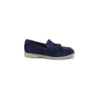 CLARKS NARINI EDGE navy suede blu scarpe donna mocassino nappine