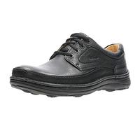 Clarks Nature Three, Mocassini Uomo, Nero, 42.5 EU Larga
