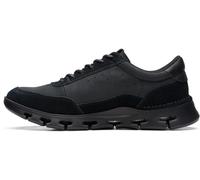 Clarks Nature X One, Scarpe da Ginnastica Uomo, Black/Black, 44 EU