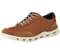 Clarks Nature X One - Scarpe da Ginnastica, Dark Tan Lea,