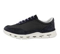 Clarks Nature X One Scarpe in Pelle, Blu, 43 EU