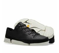 Clarks Original Uomo Wallabee Trigenic Flex Nero Lea UK 7,8,9,10,11 G