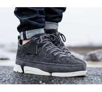 Clarks Originali Uomo X Trigenic Elastico Grigio Foderati Caldi UK 6,7,8,9,10,