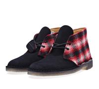 Clarks Originals da Uomo Deserto Stivali Rosso Combi Camoscio UK 9,10, 11,12 F