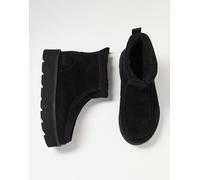 Clarks Originals - Meare Rooey - Stivali foderati neri in camoscio-Nero 37