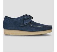 Clarks, ,Shoes ,Uomo ,Blu ,42 EU Wallabee Navy Suede