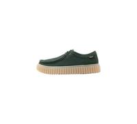 Clarks Originals Torhill Lo, Shoe Unisex-Adulto, Verde Tessile, 41 EU