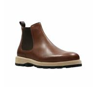 Clarks Originals Uomini Lorwin Mid Nero, Tan Lea, Imbottitura UK 7,8,10,11 G
