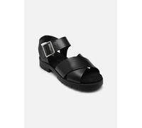 Clarks Orinoco Cross, Sandali Donna, Black Leather, 41 EU