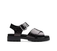 Clarks Orinoco Cross, Sandali Donna, Black Interest, 38 EU