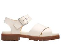 Clarks Orinoco Cross, Sandali Donna, Cream Leather, 39.5 EU