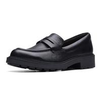 Clarks Orinoco2 Penny, Mocassino Donna, Pelle Nera, 35.5 EU