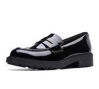Clarks Orinoco2 Penny Womens Black Pat, 3.5