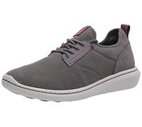 Clarks Passo Urbano Basso, Oxford Uomo, Tessuto Grigio, 39.5 EU
