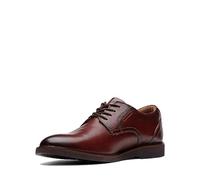 Clarks Pizzo Malwood Uomo, Cuoio Marrone, 40.5 EU