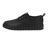 Clarks Polden Lace, Scarpe Stringate Uomo, Black Leather, 45 EU