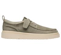 Clarks Polden Moc Mens Sage Suede, 10