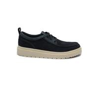 CLARKS POLDEN MOC navy suede scarpe uomo mocassino lacci camoscioingegnere