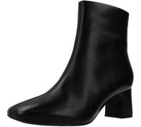 Clarks Premium Fernie Zip, Stivaletto Donna, Pelle Nera, 38 EU