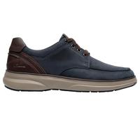 Clarks Premium Mullan Moc, Pelle Blu Navy, Taglia 40, Pelle Blu Navy, 41 1/3 EU