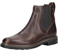 Clarks Premium Newford Easy, Stivali Chelsea Uomo, Pelle Marrone, 45 EU