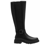 Clarks Premium Orinoco3 Tall, Stivali alla Moda Donna, Pelle Nera, 40 EU