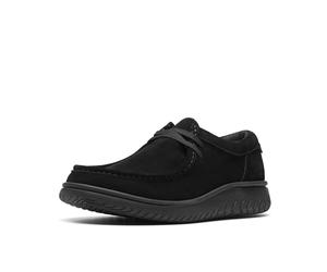 Clarks Premium RelaxLite Low, Uomo, Black Sde, 43 EU